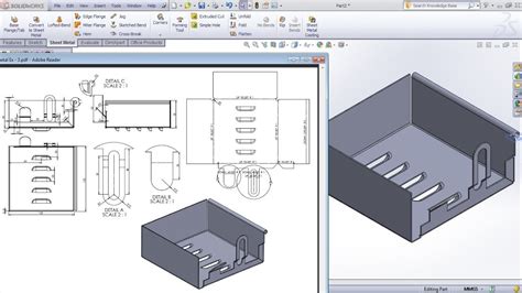 solidworks drawing sheet metal|solidworks sheet metal pdf.